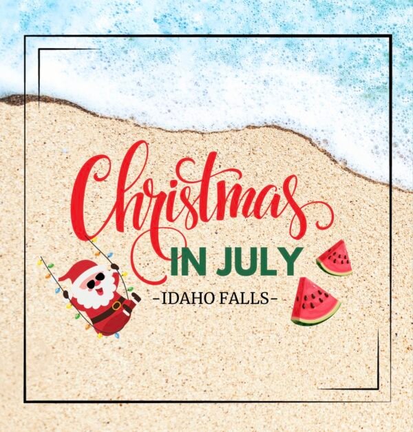 christmas in july flyer